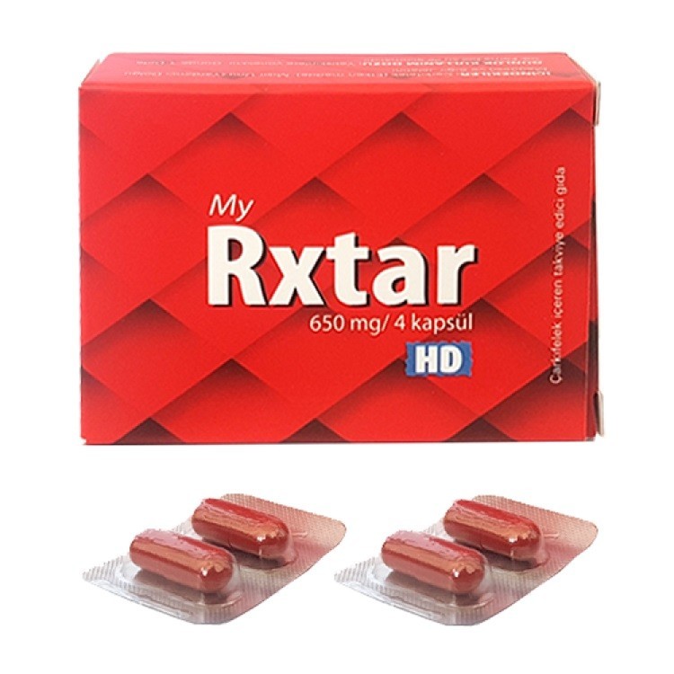 MyRxtar Fort 650mg 4 Capsules Price, Online Order - Wimjo